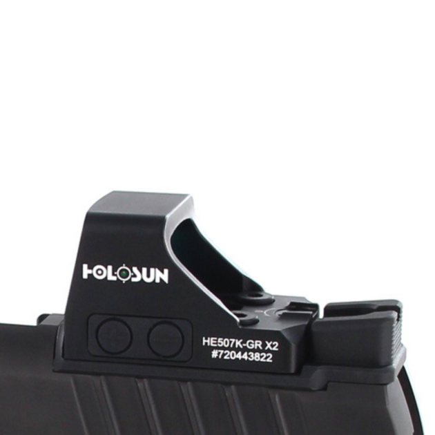 Red Dot Adapter Plate for Staccato DPO w/ Holosun 507K, Patented DPO-ECO Carry, by Dawson Precision®